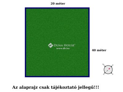 Eladó lakóövezeti telek Fót