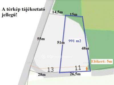 Eladó lakóövezeti telek Nyíradony