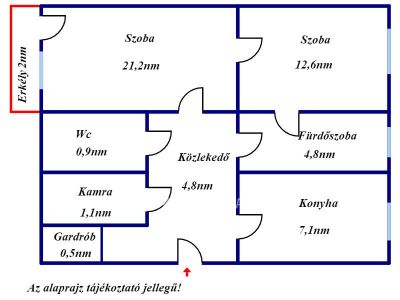 Eladó lakás Kisújszállás