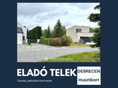 Eladó lakóövezeti telek Debrecen