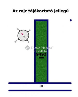 Eladó külterületi telek Örkény