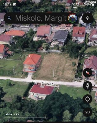 Eladó lakóövezeti telek Miskolc