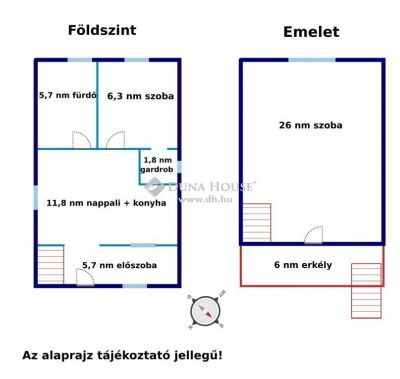 Eladó családi ház Tóalmás