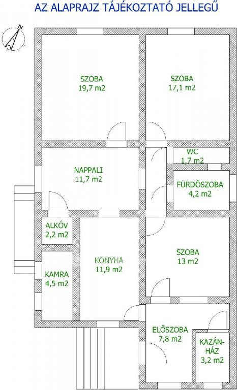 Eladó családi ház Nyírábrány