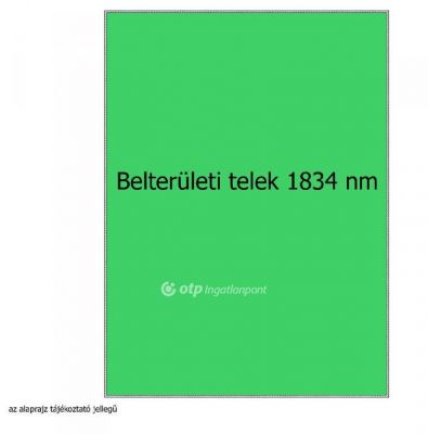 Eladó lakóövezeti telek Dabas