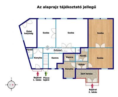 Eladó házrész Nagykanizsa