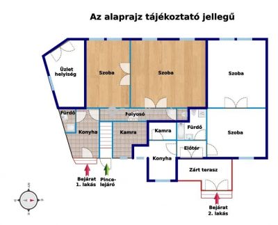 Eladó házrész Nagykanizsa