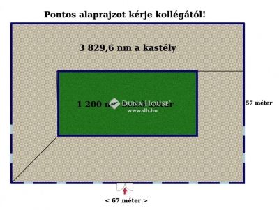 Eladó kastély Baja