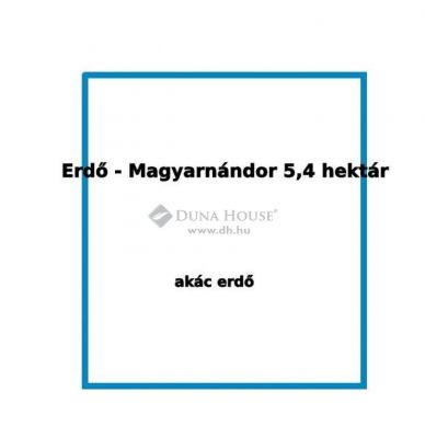 Eladó erdő Magyarnándor