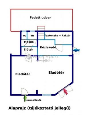 Kiadó utcai bejáratú üzlethelység Orosháza