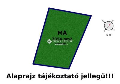 Eladó külterületi telek Kerepes