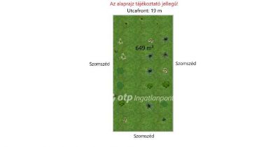 Eladó lakóövezeti telek Gárdony
