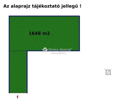 Eladó lakóövezeti telek Bénye
