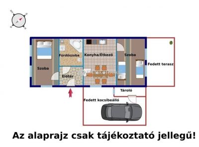 Eladó családi ház Tápióság