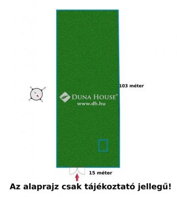 Eladó lakóövezeti telek Tóalmás