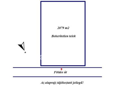 Eladó külterületi telek Nagykőrös