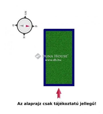 Eladó lakóövezeti telek Tápiószentmárton