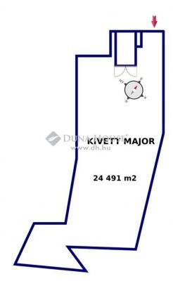 Eladó külterületi telek Káva