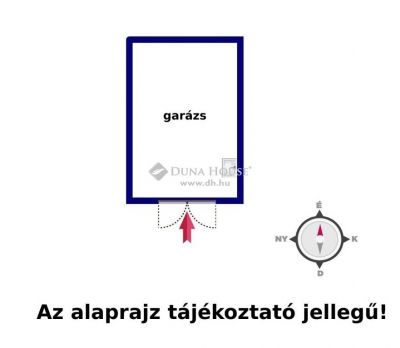 Eladó raktár Siófok
