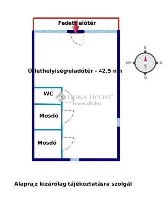 Eladó utcai bejáratú üzlethelység Kerepes