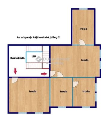 Kiadó irodahelység irodaházban Budapest