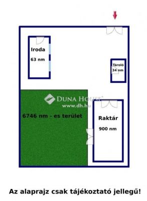 Eladó raktár Tápióbicske
