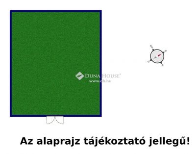 Eladó lakóövezeti telek Kóka