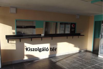 Eladó utcai bejáratú üzlethelység Szigetszentmiklós
