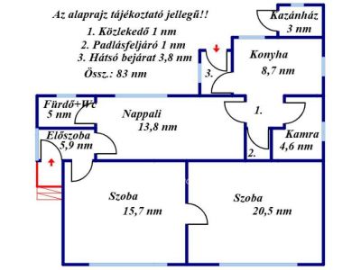 Eladó családi ház Dévaványa