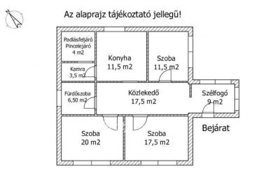 Eladó családi ház Enese