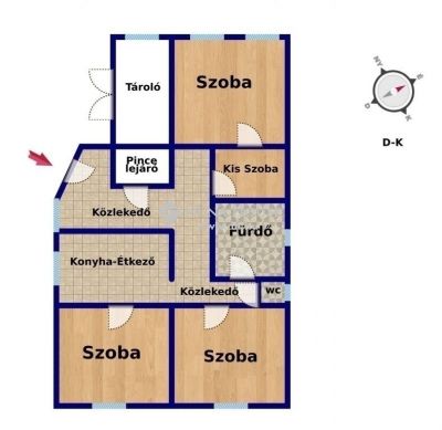 Eladó családi ház Kóka