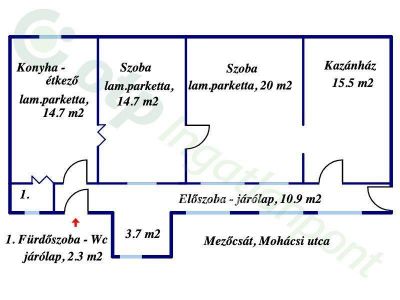 Eladó családi ház Mezőcsát