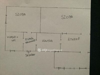 Eladó házrész Baja