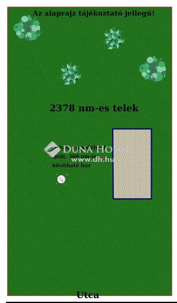 Eladó külterületi telek Budapest