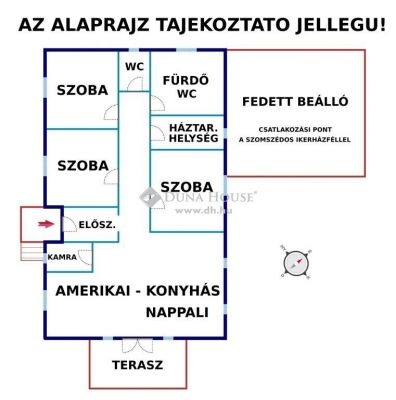 Eladó ikerház Kóka