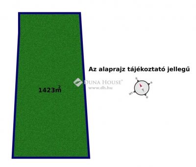 Eladó lakóövezeti telek Tápiószentmárton