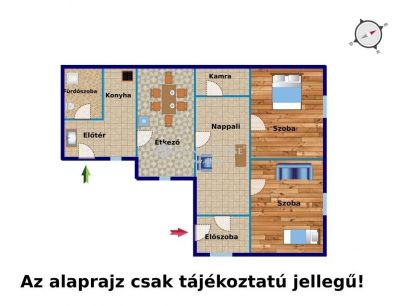 Eladó családi ház Tápióság