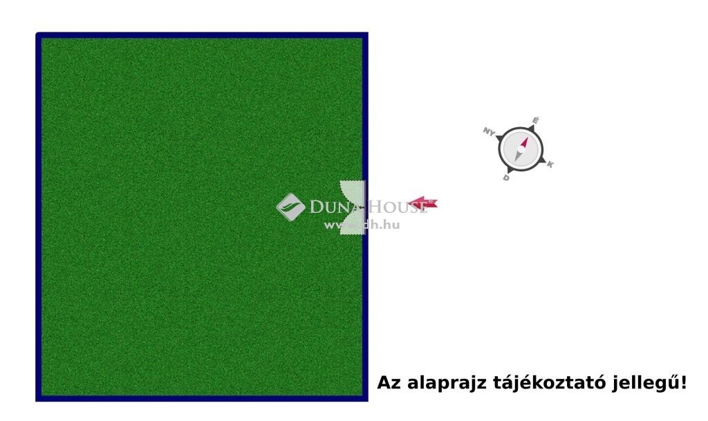 Eladó lakóövezeti telek Úri