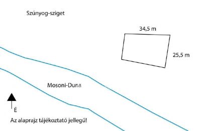 Eladó üdülőövezeti telek Győr