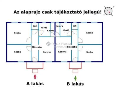 Eladó ikerház Törtel