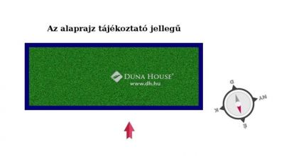 Eladó lakóövezeti telek Halásztelek