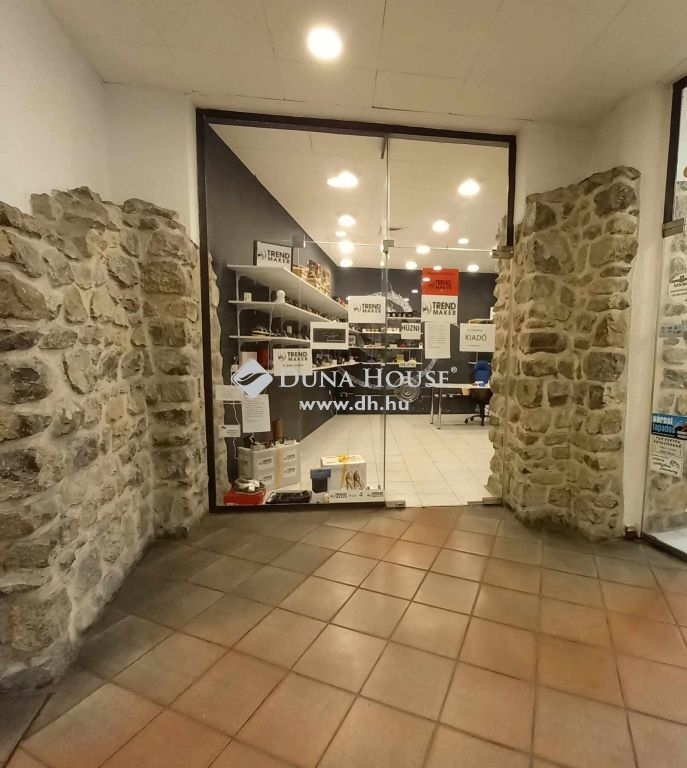 Kiadó üzlethelység üzletházban Pécs