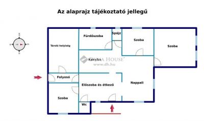 Eladó családi ház Füzvölgy